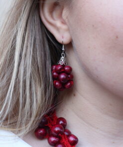 Alternative view of Сережки вишневі