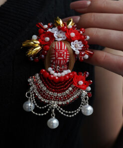 Брошка "Мотанка барвиста"