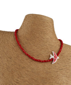 Намисто червоне "Пташка"