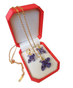 Набір фіолетовий "Квіткові ластівки"