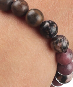 Alternative view of Браслет з родоніту