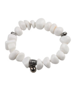 Alternative view of Браслет з коралу білий