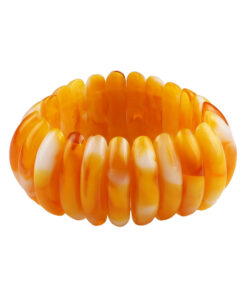 Alternative view of Браслет з імітацією янтаря (заокруглений)