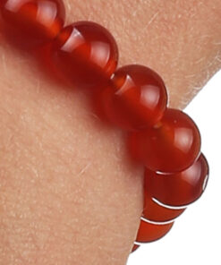 Alternative view of Браслет з сердоліка світлий