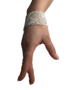 Браслет з бісеру Візерунок білий