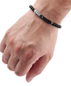 Браслет чорний зі стрілою