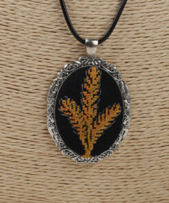 Alternative view of Кулон вишитий "Колоски"