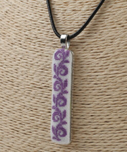 Alternative view of Кулон вишитий "Візерунки"