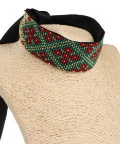 Гердан стрічковий великий Геометрія різнокольорова