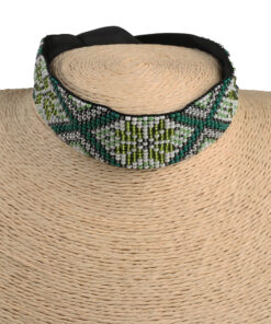 Гердан стрічковий, геометрія зелена 1