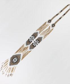 Гердан коричневий (бісер)