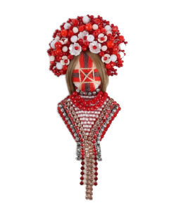 Брошка "Мотанка барвиста"