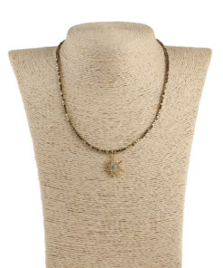 Чокер з гематиту "Палке сонце"