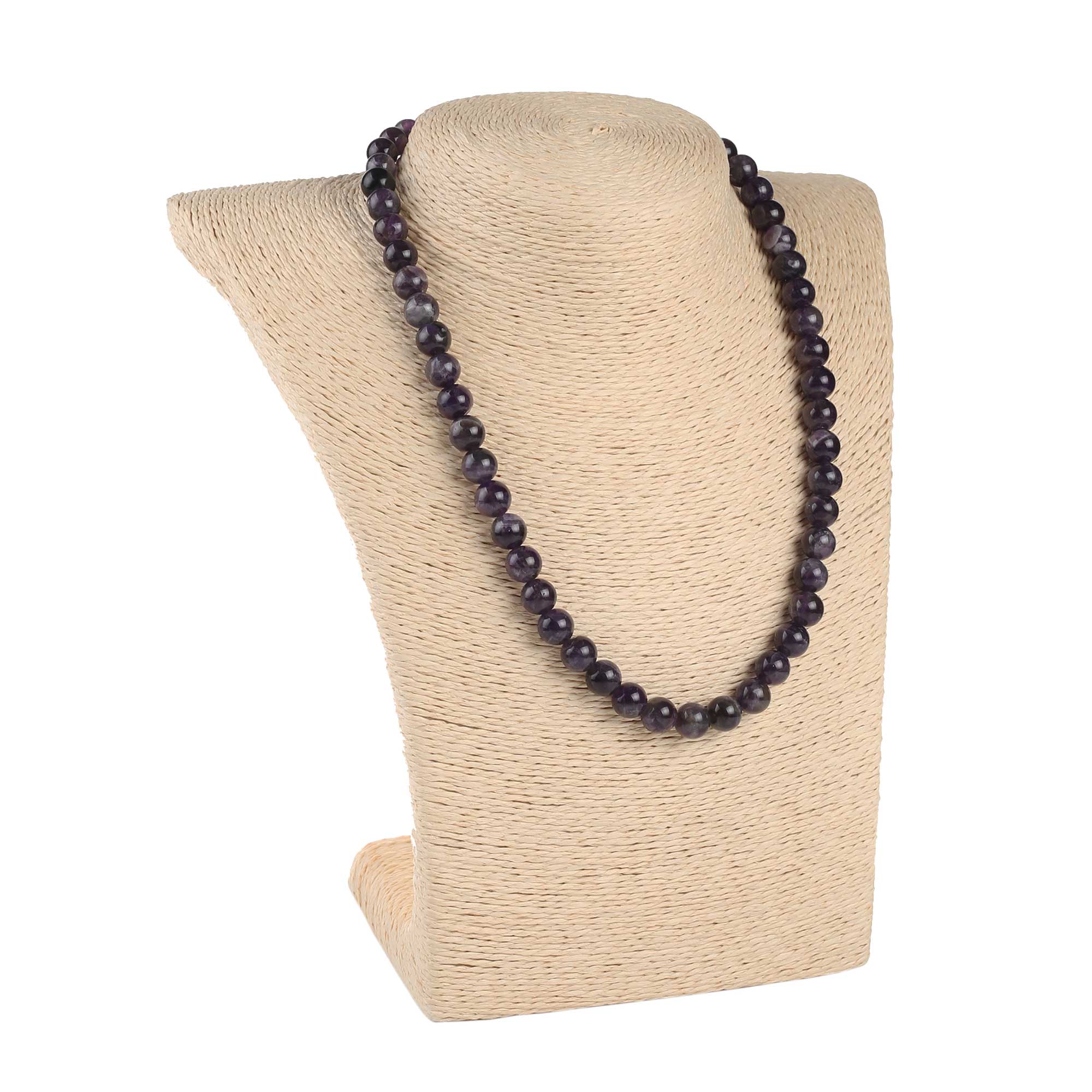 Намисто з аметиста фіолетове