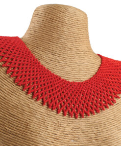 Силянка з бісеру червона