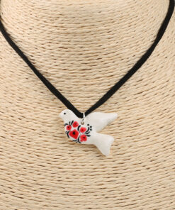 Підвіска "Горлиця з маком"