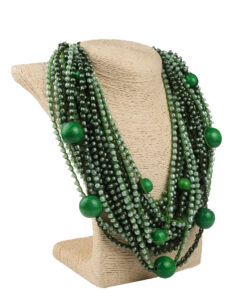 Кольє “Багате” зелене