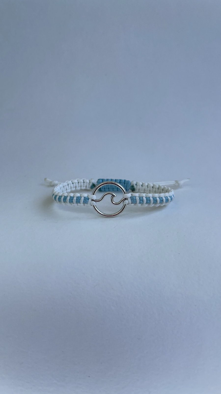 Браслет плетений "Хвиля" з кулоном