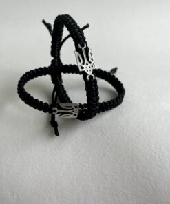 Браслет плетений "Герб" з кулоном 2