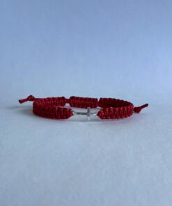 Браслет плетений "Хрестик" з кулоном 3