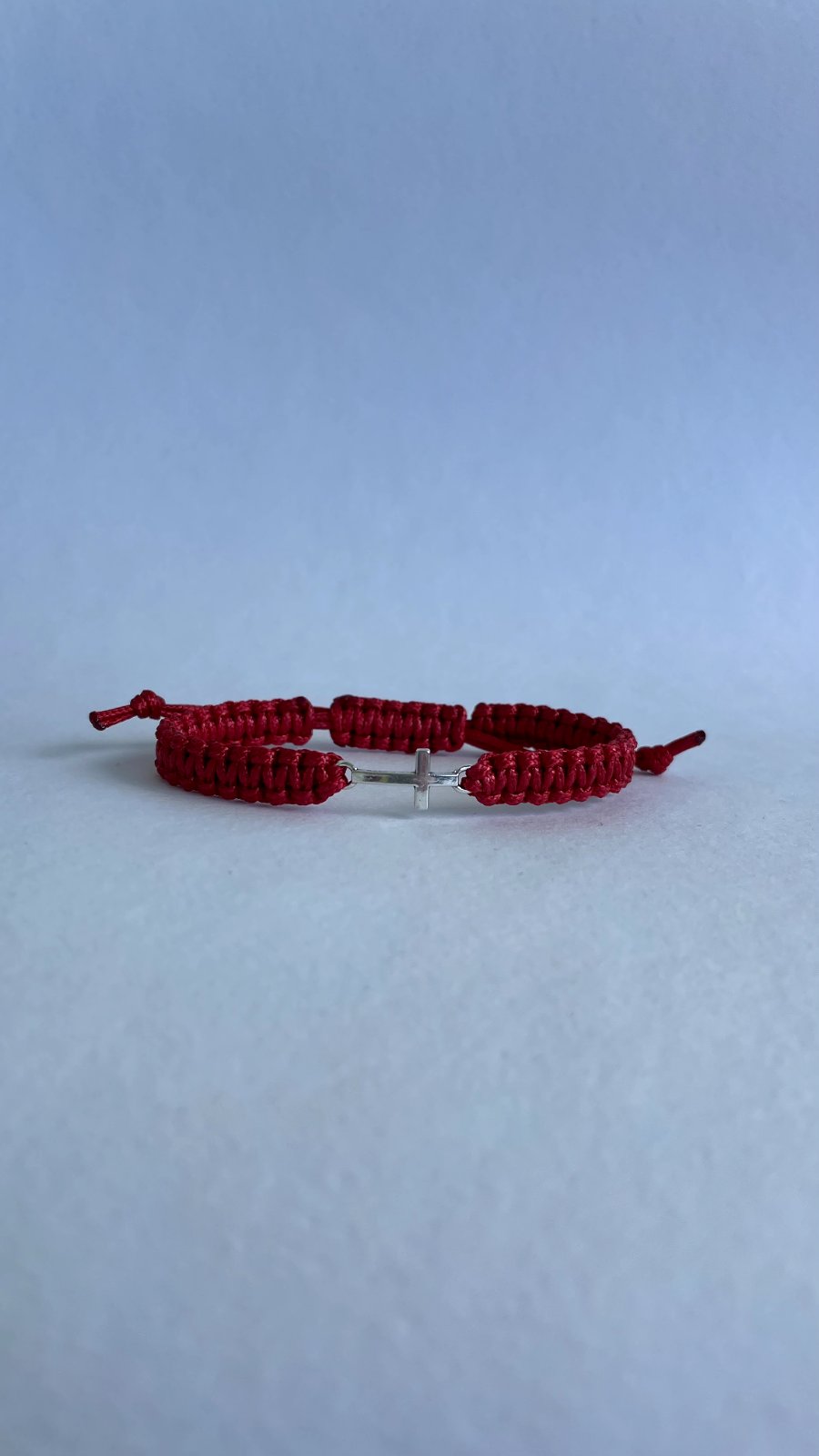 Браслет плетений "Хрестик" з кулоном 3