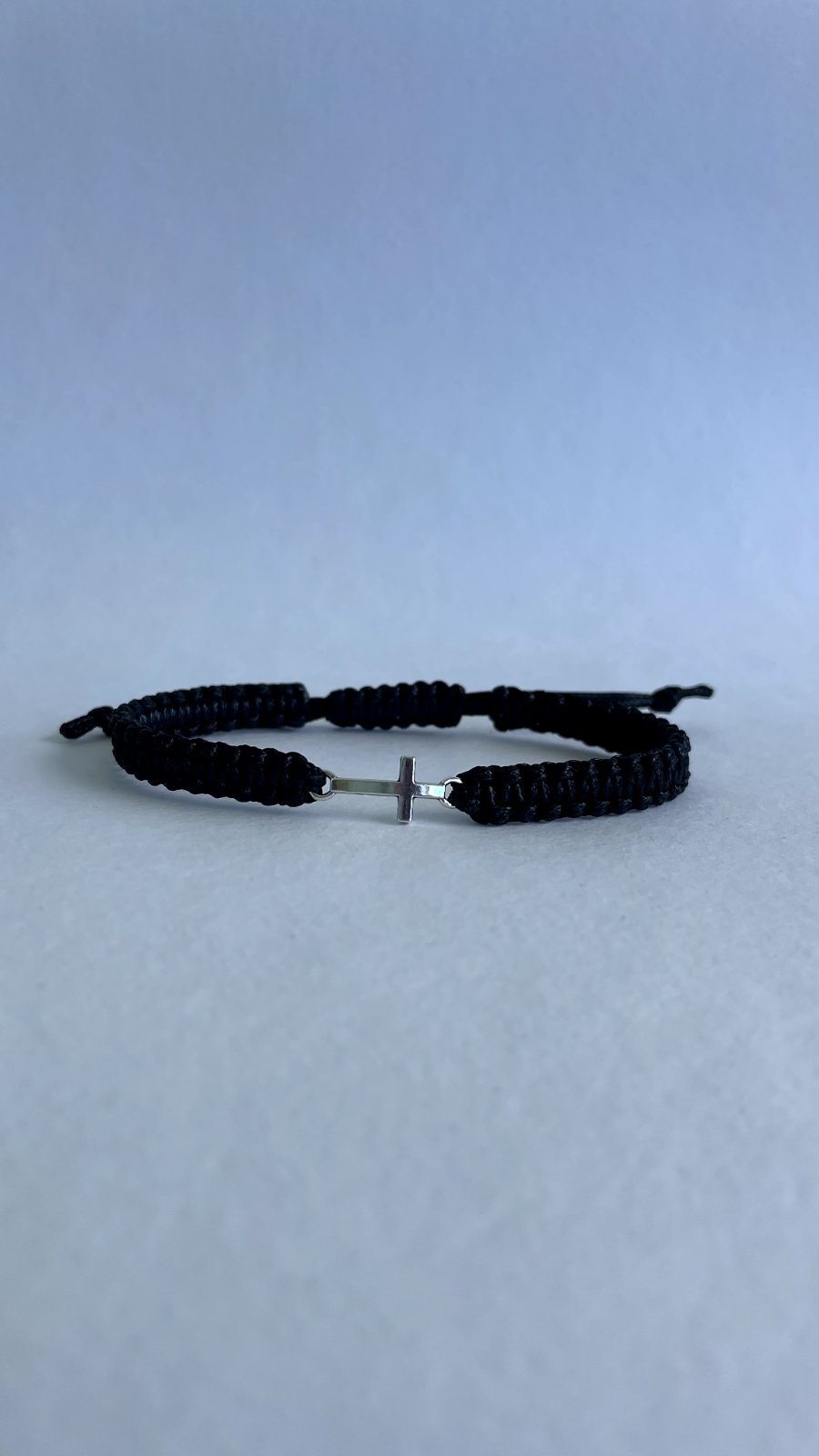 Браслет плетений "Хрестик" з кулоном 2