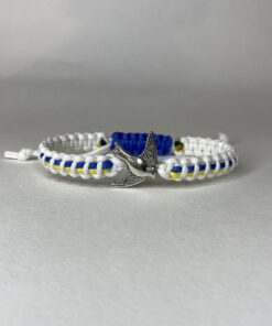 Браслет плетений "Пташка" з кулоном 2