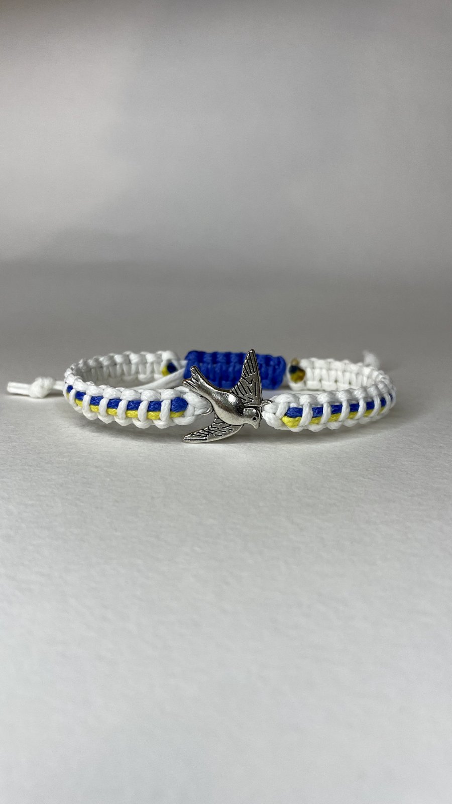 Браслет плетений "Пташка" з кулоном 2